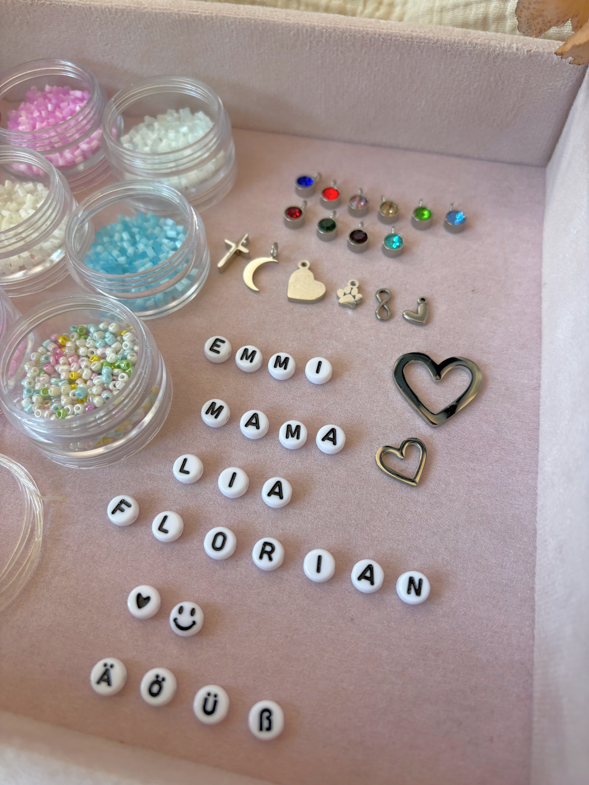 DIY Set Pastell Color Silber