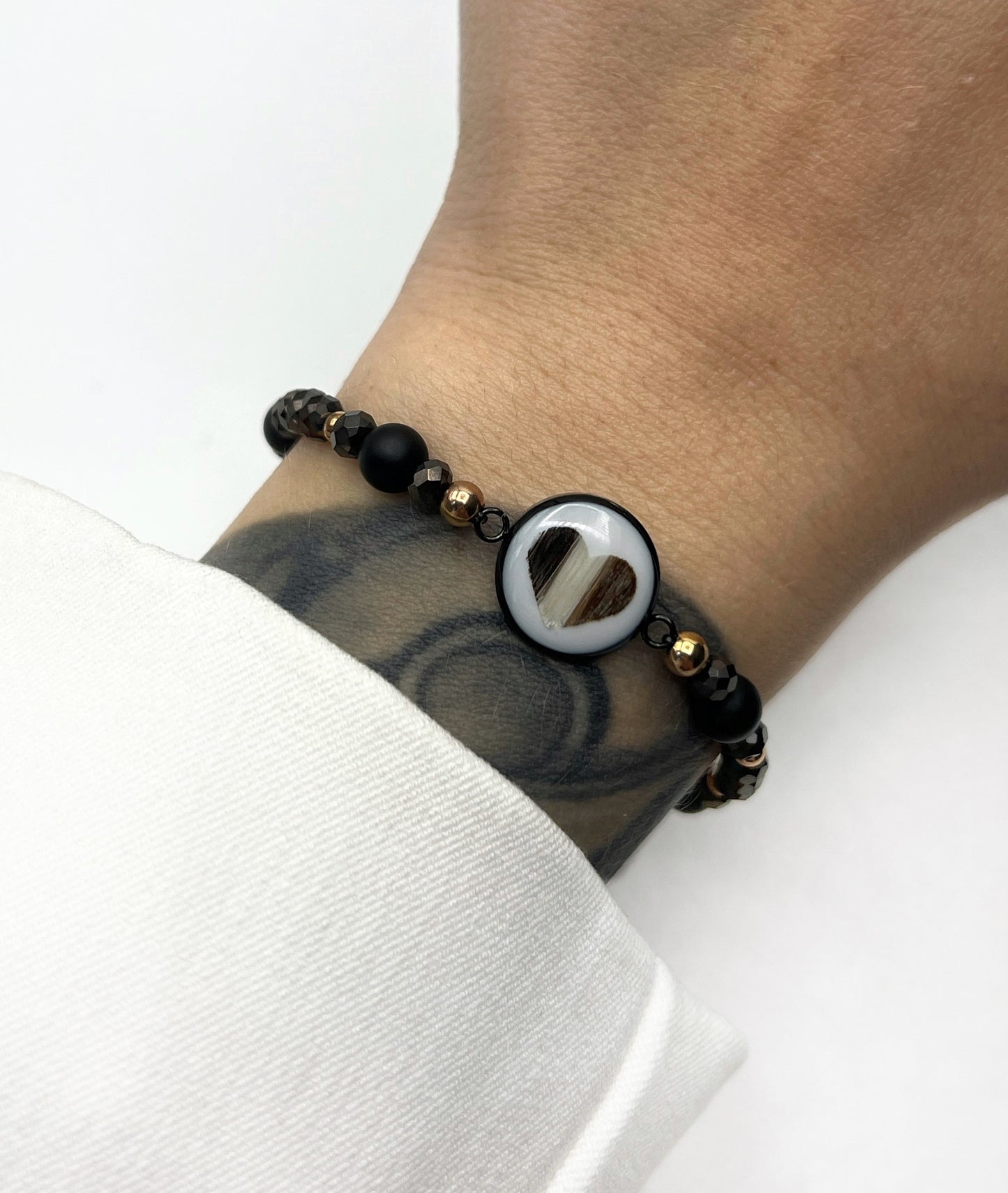 Armband All Black and Sparkle