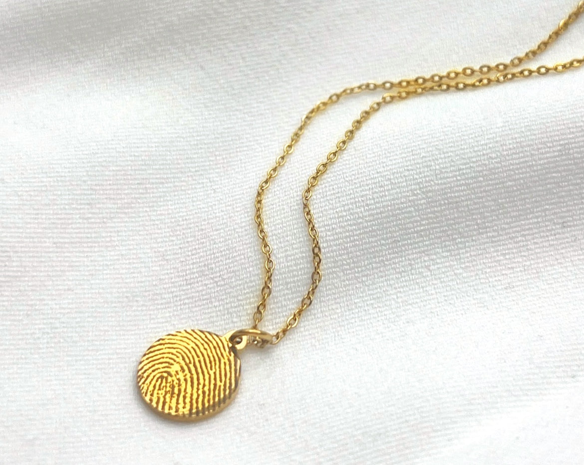 Halskette Fingerprint GOLD