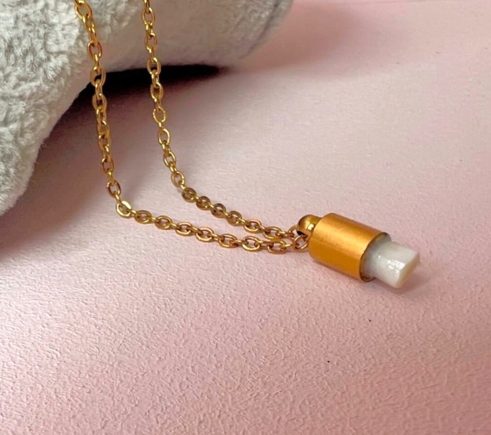 Halskette Milchzahn
