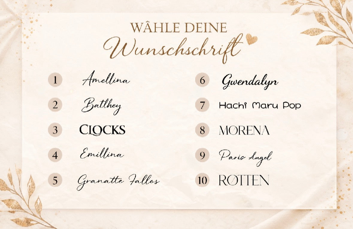 Olivenholz Pfannenwender, personalisiert