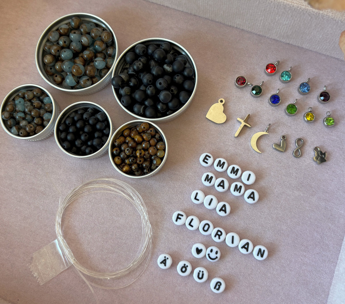 DIY Set Black & Silver