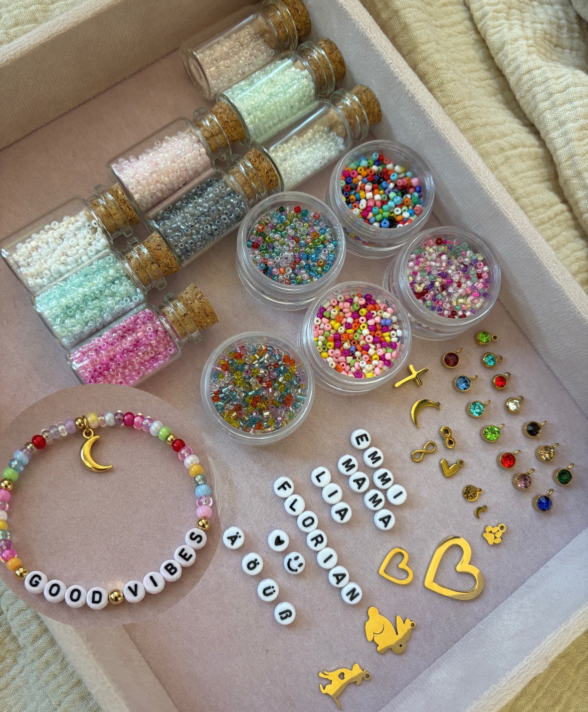 DIY Set Happy Color Gold