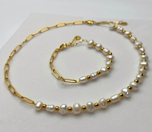 Schmuckset Sweet meets Steel