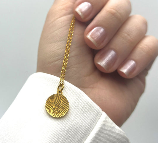 Halskette Fingerprint GOLD