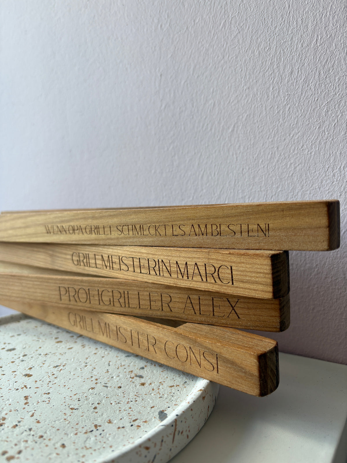 Grillzange personalisiert