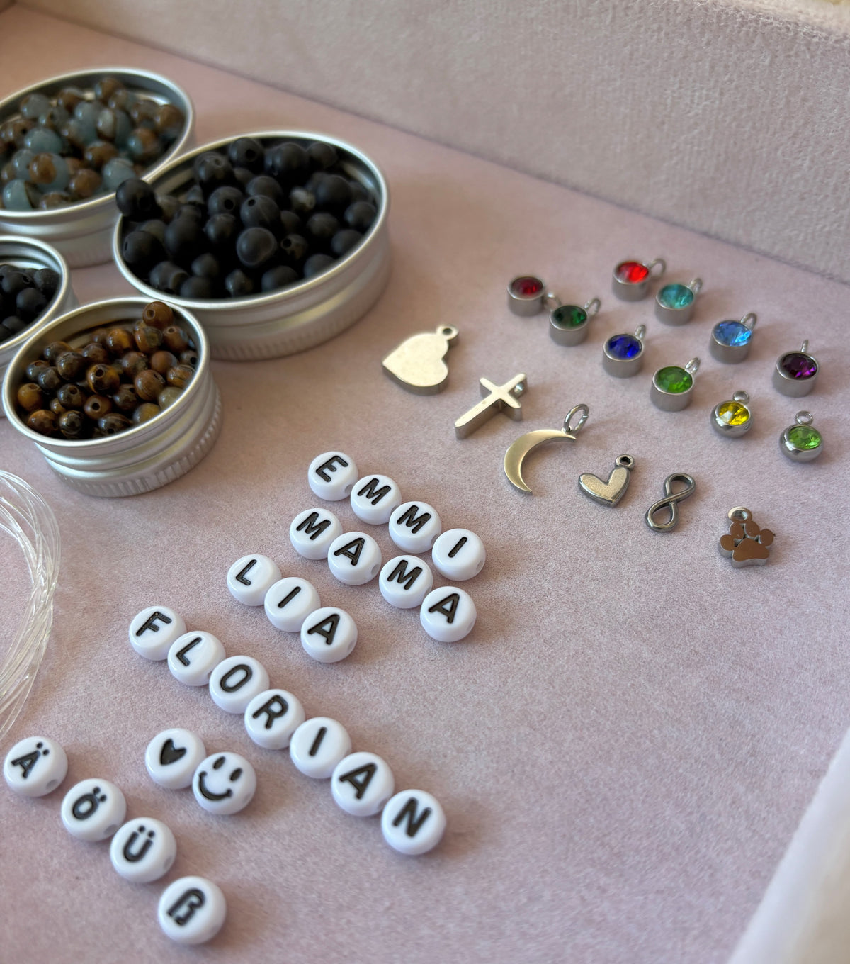 DIY Set Black & Silver