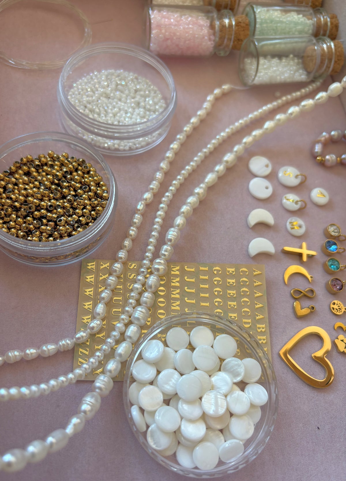 DIY Set Süßwasser Gold