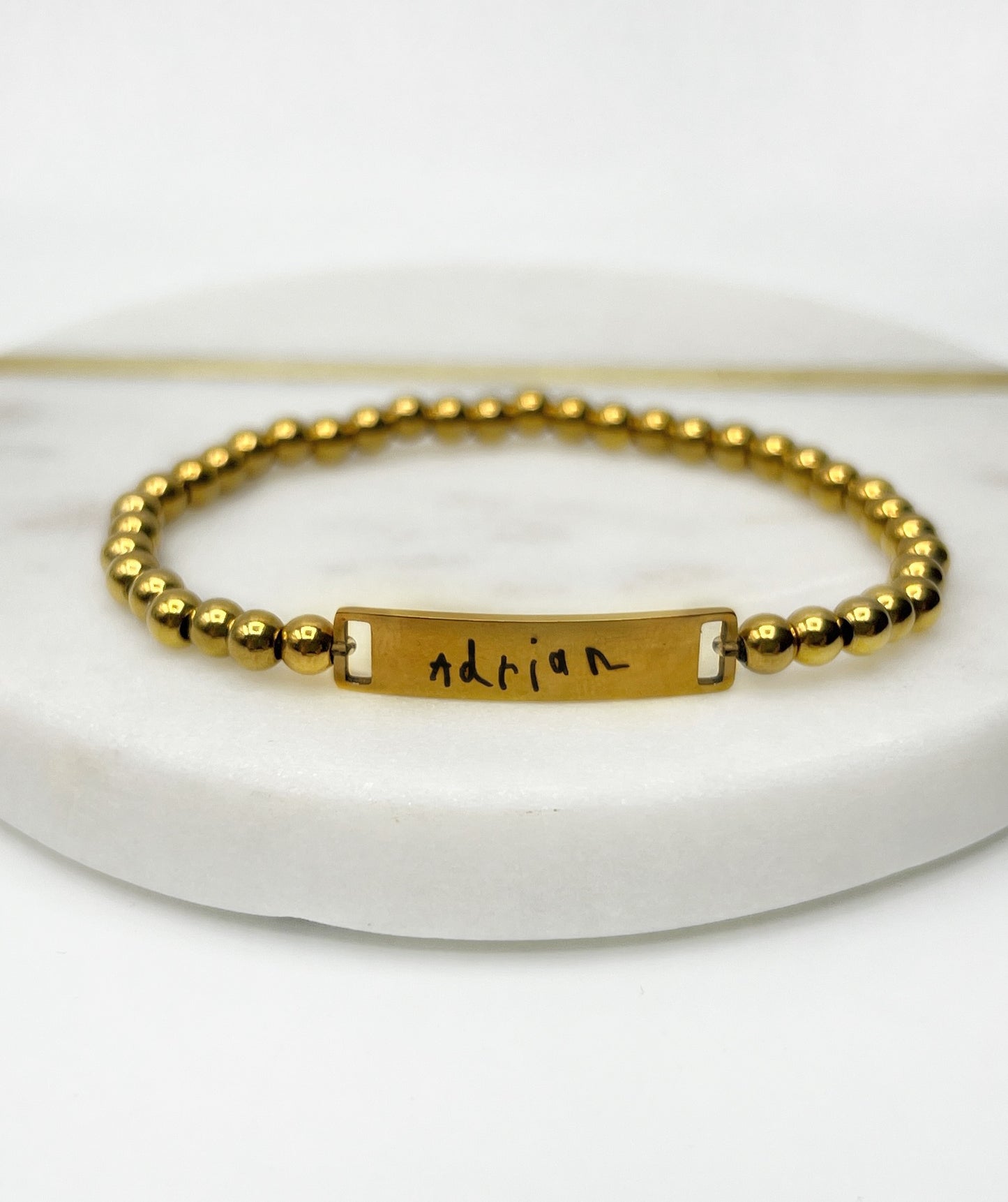 Armband Individual Lettering (f. Damen,Herren&Kinder)