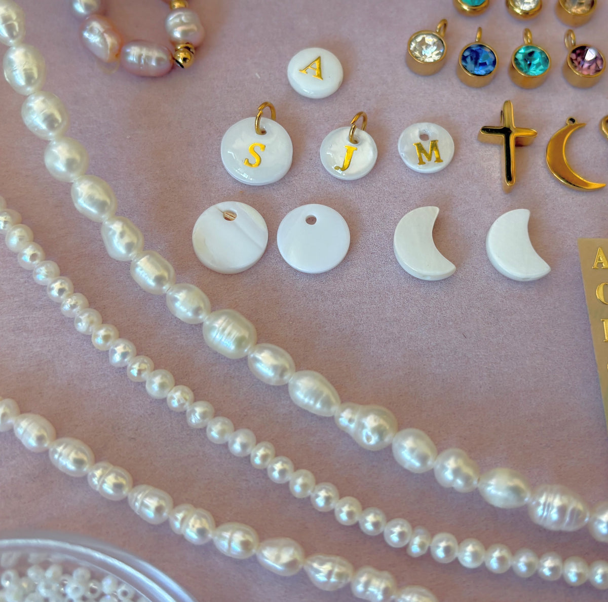 DIY Set Süßwasser Gold