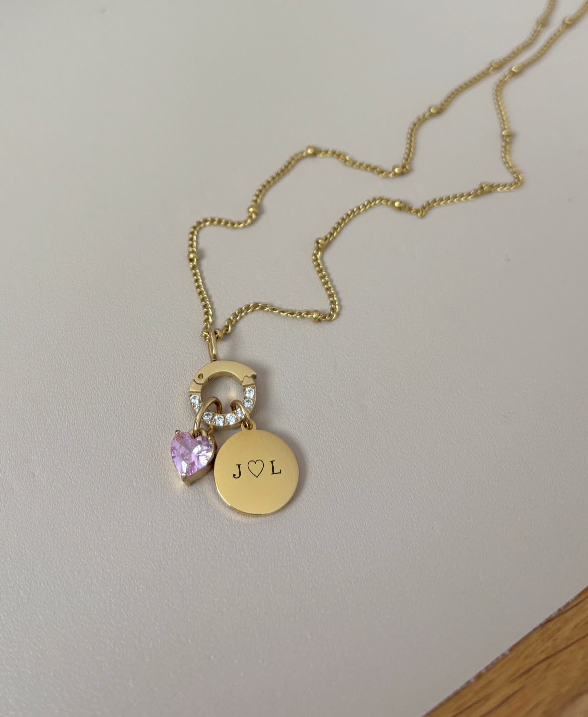 Sparkle Halskette personalisiert mit Anhänger