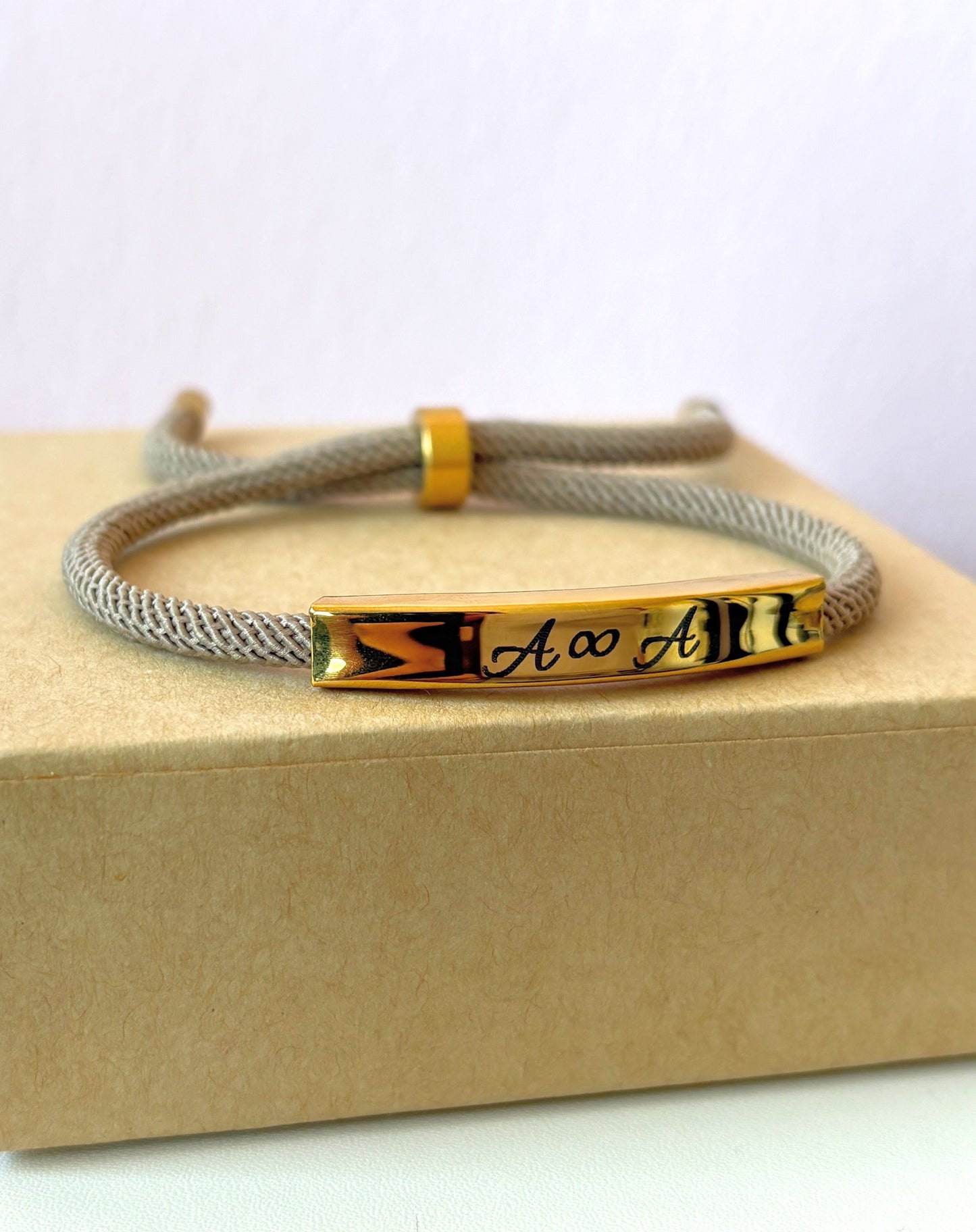 Kordelarmband personalisiert