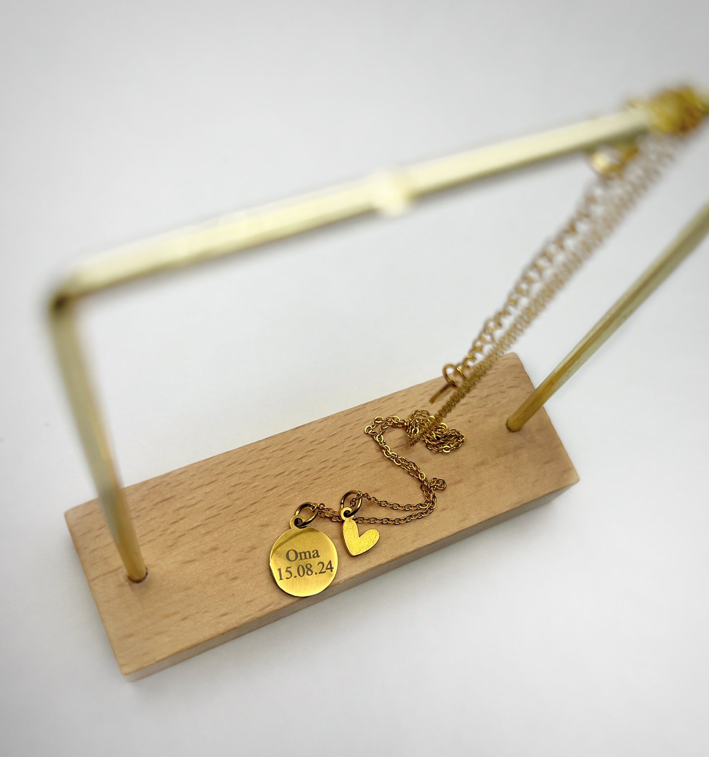 Halskette Lettering GOLD