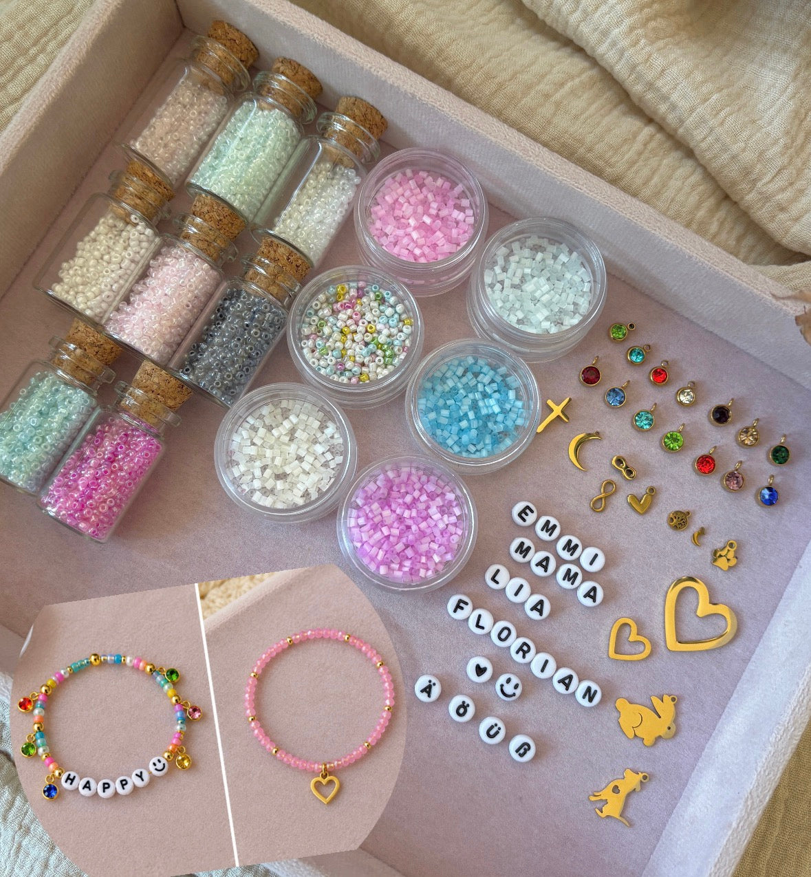 DIY Set Pastell Color Gold