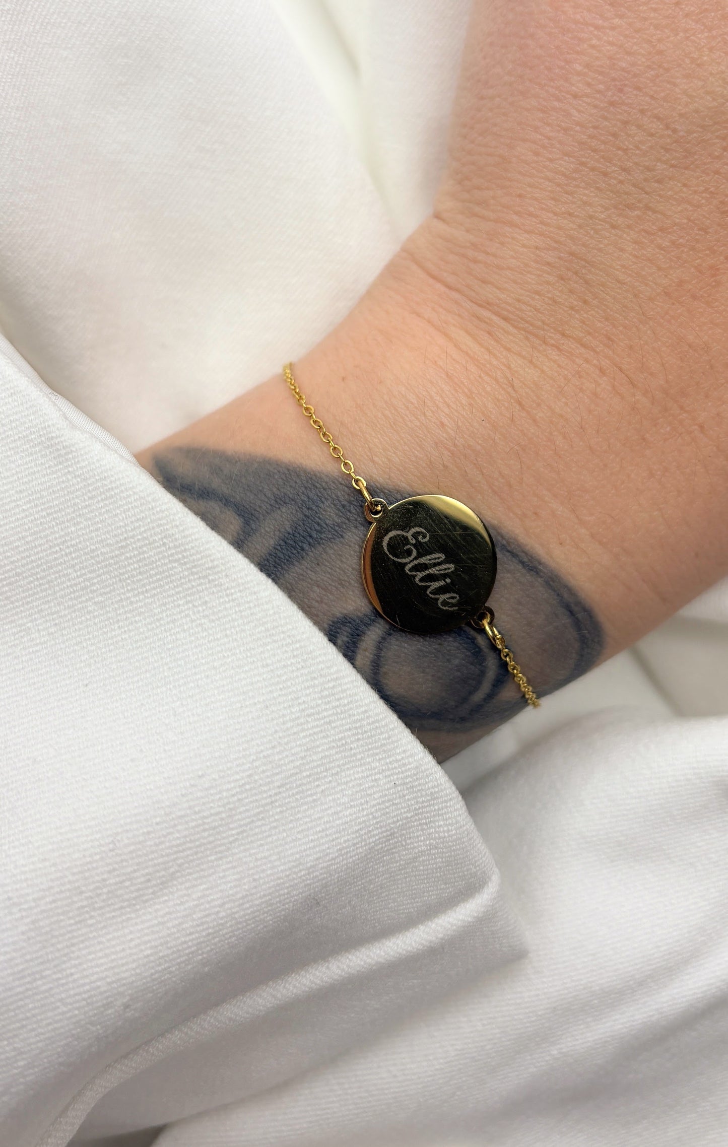 Coin Armkette mit Name