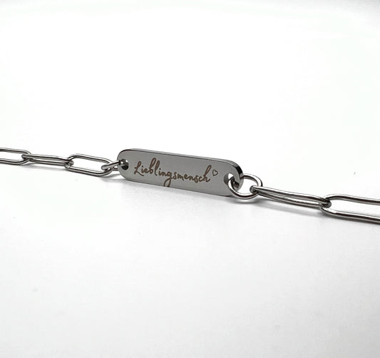 Armkette Lettering