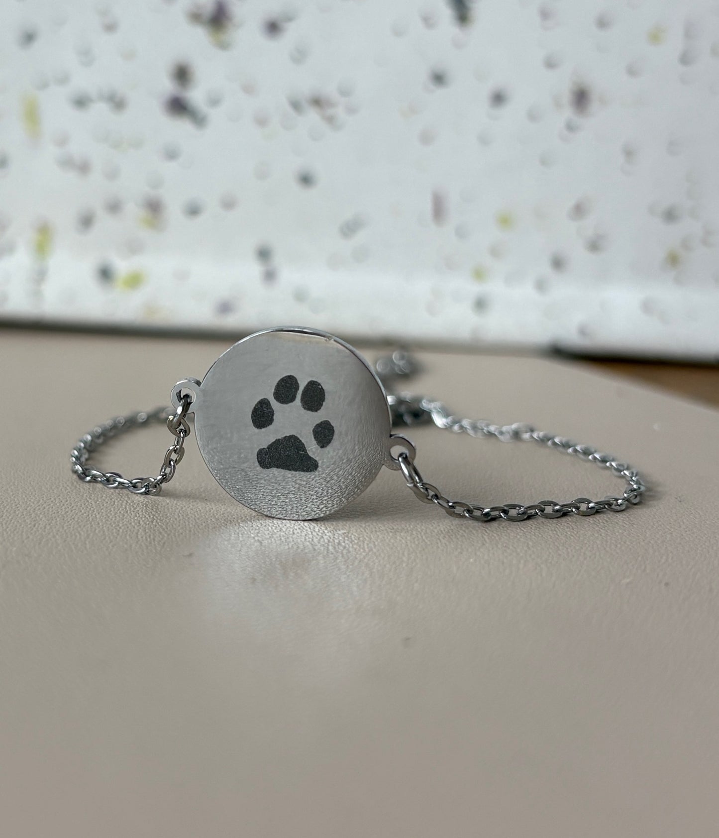 Armkette mit originaler Hundepfote