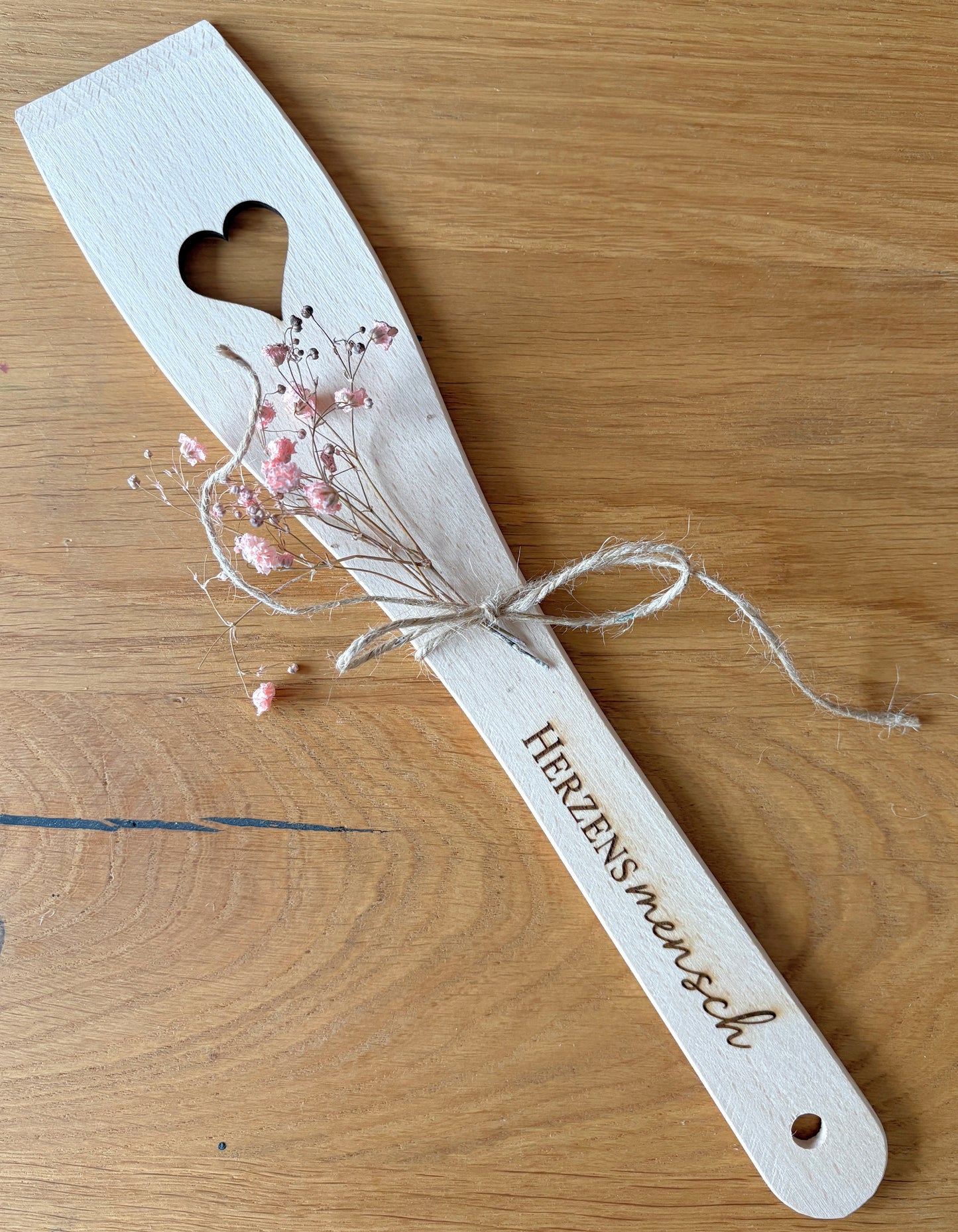 Holz Pfannenwender personalisiert