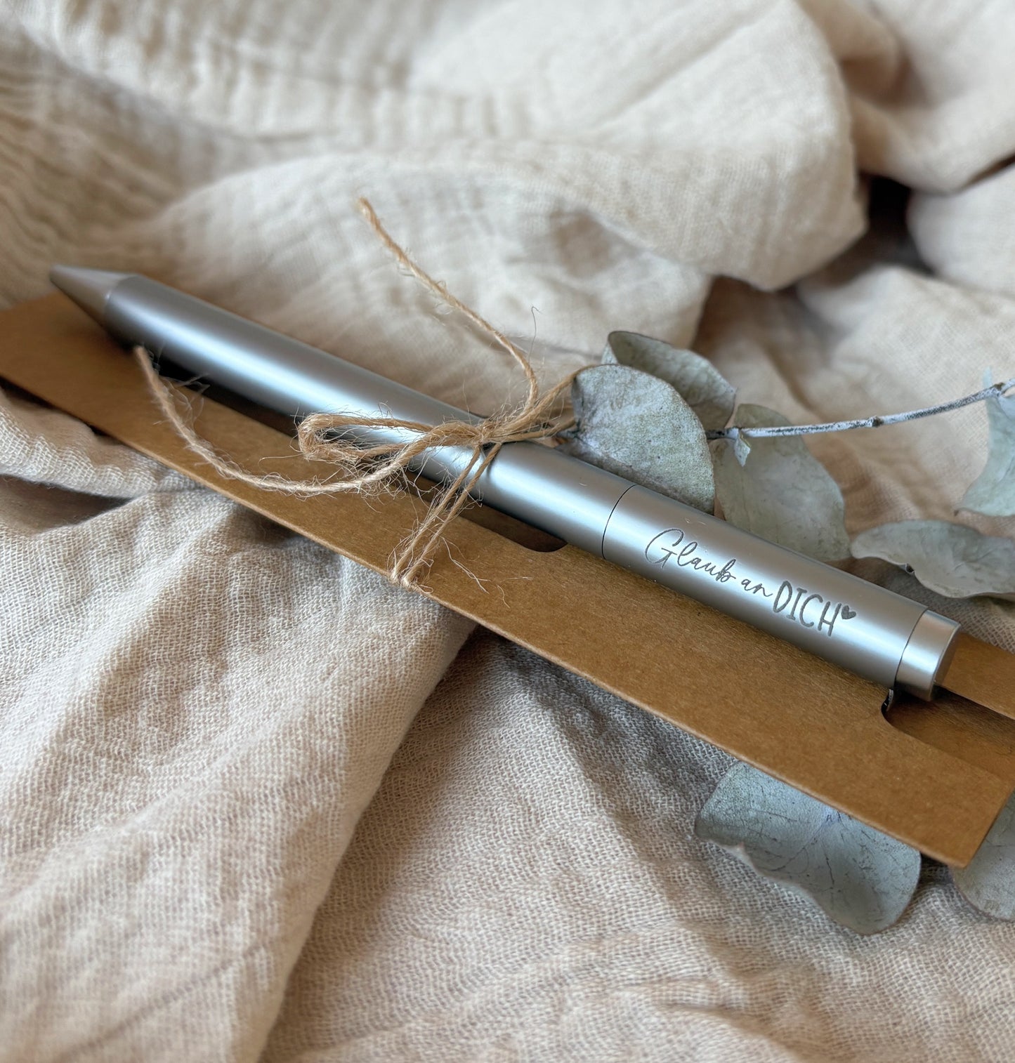 Hochwertiger Metallkugelschreiber personalisiert