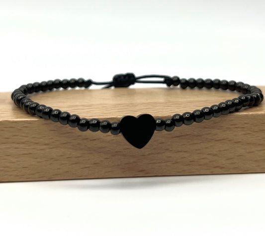 Armband All Black Love