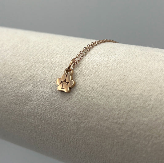 Pfoten Halskette Personalisiert