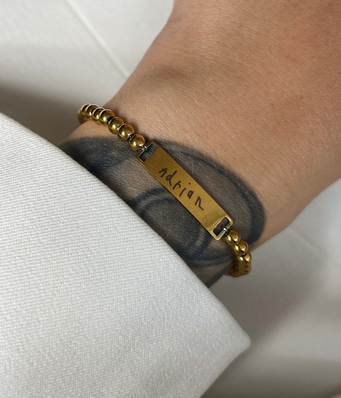 Armband Individual Lettering (f. Damen,Herren&Kinder)