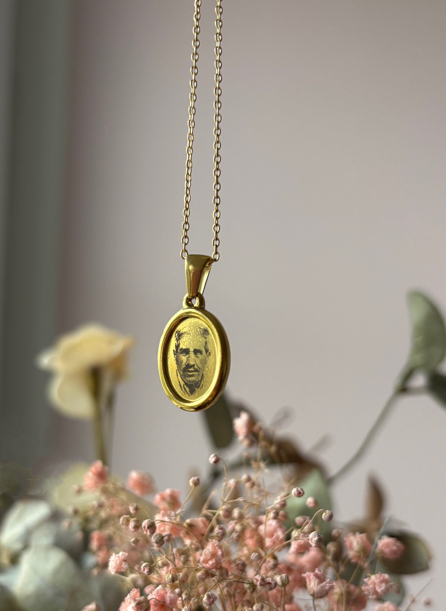 Halskette Oval mit Foto