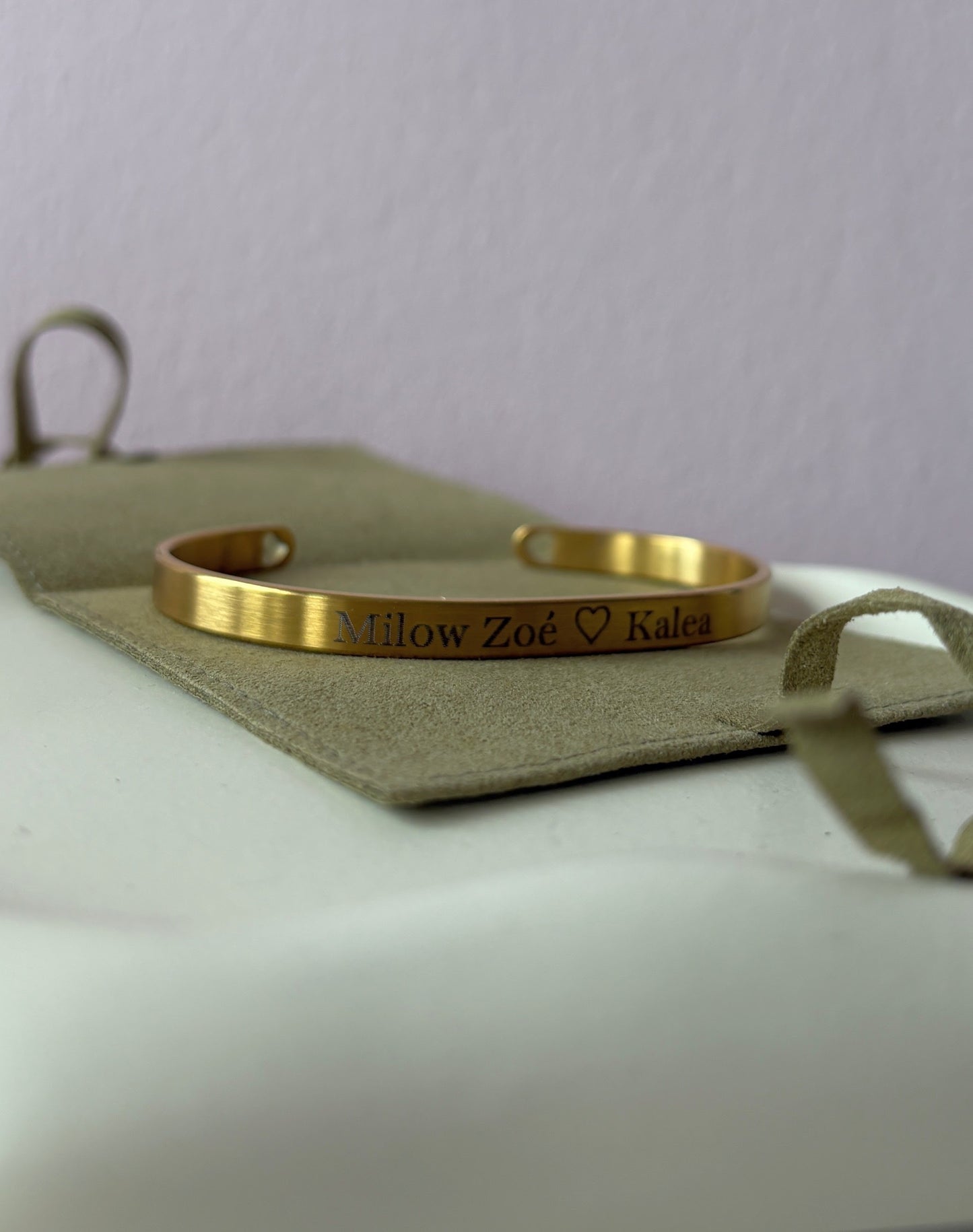 Gratis Edelstahl Armreifen