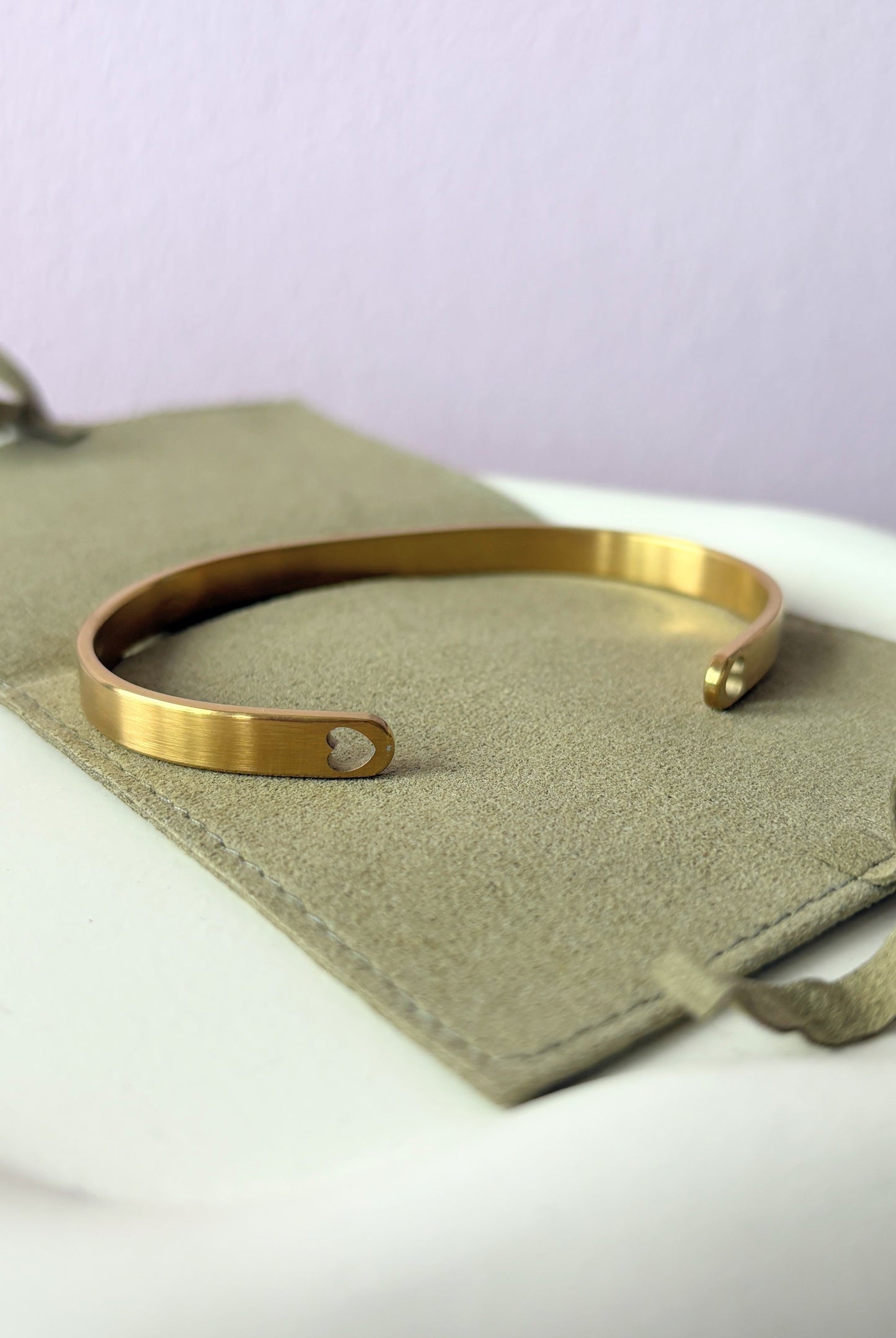 Gratis Edelstahl Armreifen