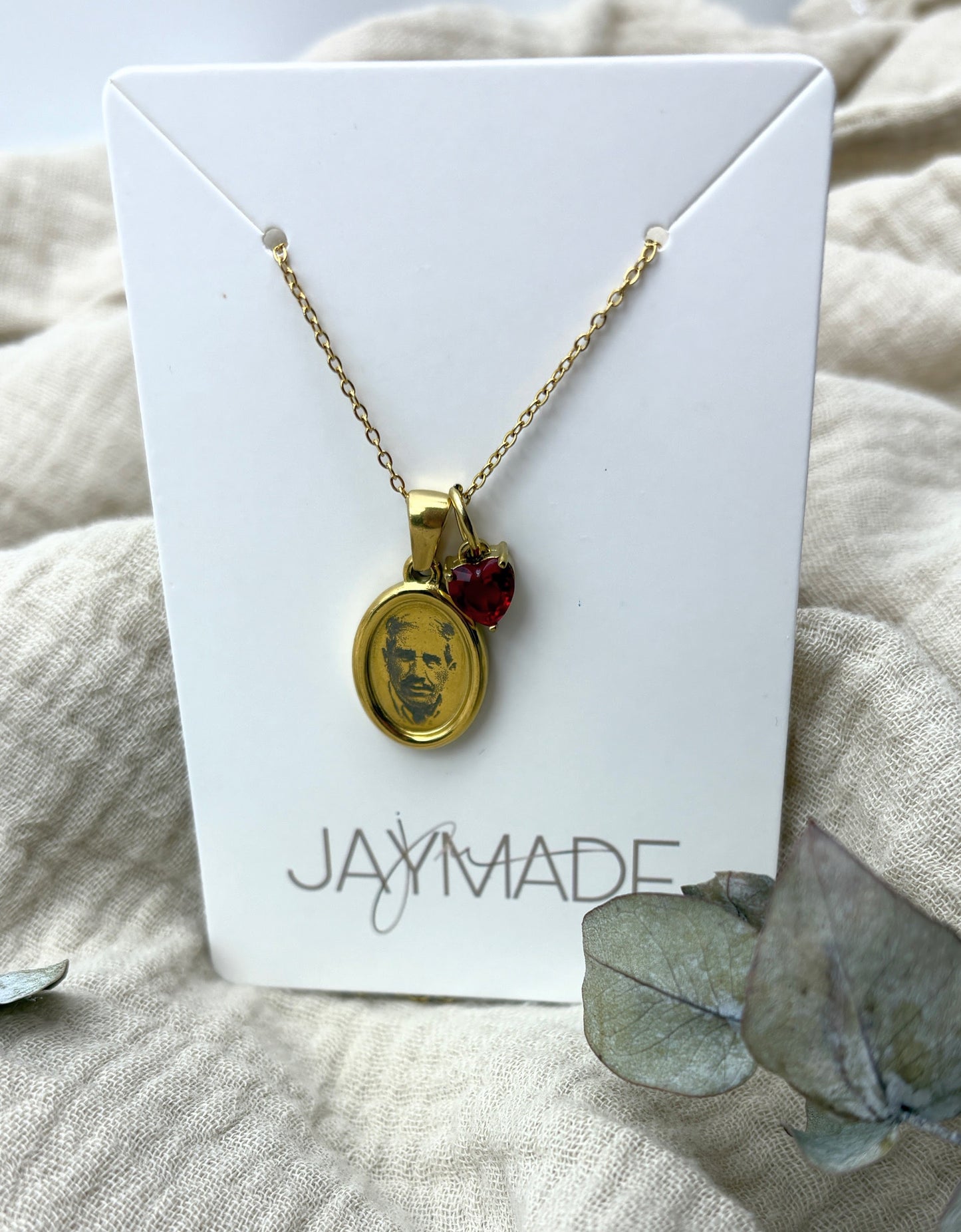 Halskette Oval mit Foto