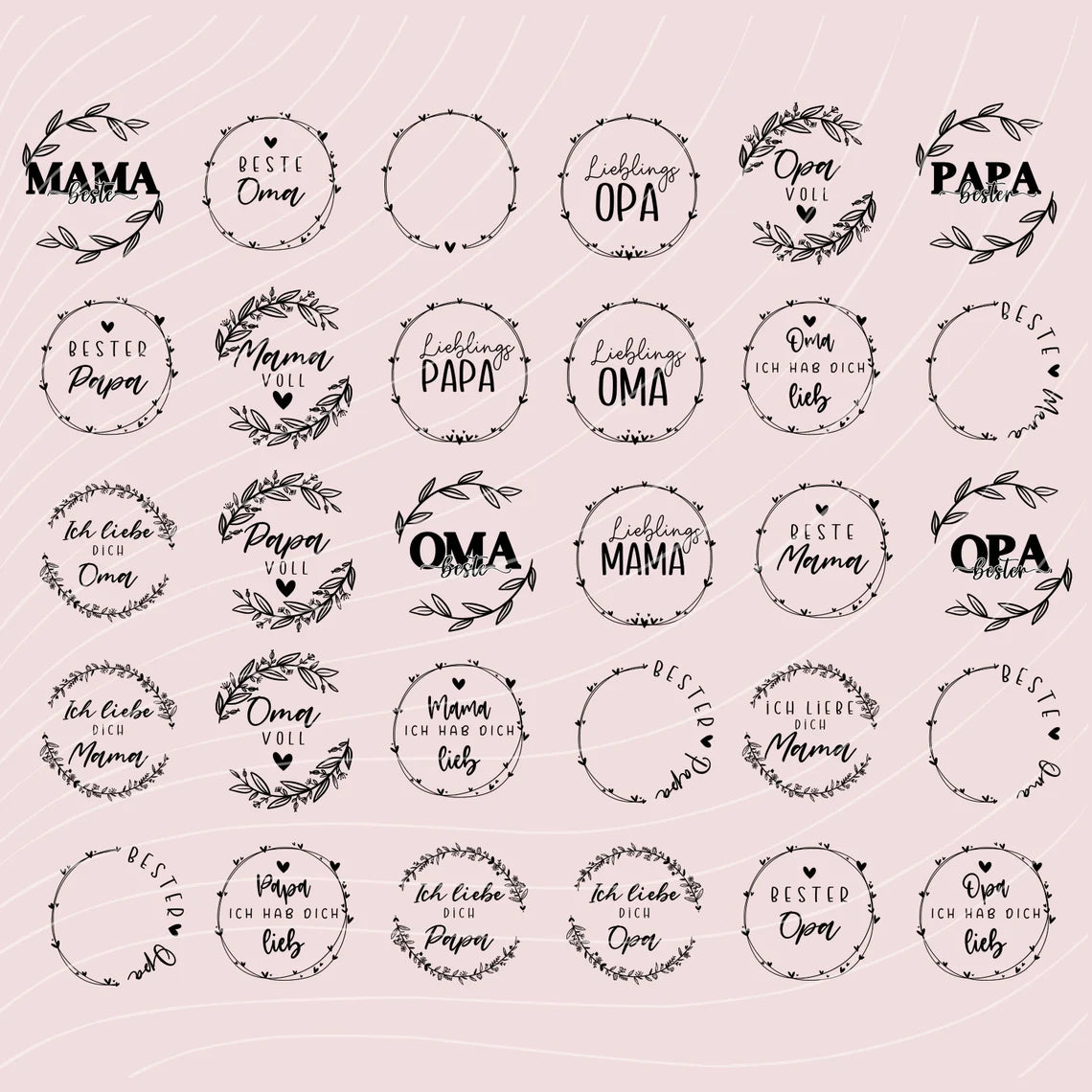 Holz Schlüsselanhänger Oval